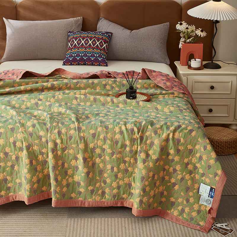 Pure Cotton Luxury Three-layer Cotton Blanket